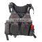 Detachable adult fishing  life jacket fishing life vest with Water bottle bag