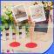 Place card holder resin base heart design holder as promotional gift