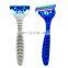 The latest manual hair removal knife three blades best price shaving knife