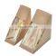Sunkea disposable take away sandwich wedge box container