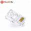 MT-5053A China Supply RJ45 Cat.6 Cat.7 Connector Modular Jack Plug With Gold Plated
