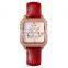 Luxury Brand SKMEI 1768 Leather Quartz Watch Ladies Dress Diamond Wristwatch Casual Women Bracelet Watch