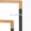 Hot sale standing bathroom towel rack household double bamboo towel rack