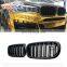 F15 F16 replacement carbon fiber car front bumper mesh grille for BMW X series X5 X6 2015+