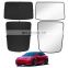 For Tesla Glass Top Roof Mesh Sunshade Car Skylight Blinds Shading Net Kit Model 3 Car Accessories Sun Visor Curtain