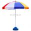 Cheap sublimation printed anti-uv parasol 2m tent beach umbrella sun