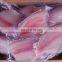 HACCP Niloticus Frozen Fish Seafood Black Tilapia Fillets Super Deep Skinned PBO Tilapia Fillets