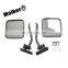 Maiker Car Side Mirror for Jeep Wrangler JK 17+ Accessories Offroad Rearview Mirror