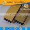 New Technology!Matt electrophoresis surface finish Reduce light pollution Building material aluminium profile