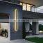 Waterproof Outdoor Wall Lamp LED Long IP65 Aluminum Garden Porch Sconce LED Wall Lamp Light