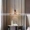 Nordic Pendant Light Postmodern Double Glass Hanging Lamp For Bedroom Dining Room Decor Luminaire Suspension Kitchen Fixtures