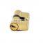 Euro Security door lock cylinder double open brass mortise lock cylinder manufacture door lock cylinder with key