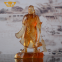 Liuli Crystal Chinese Kwan Kong statue fengshui Kuan Kung Guan Gong