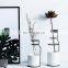 New Product Short Low Bottle Cylinder Flower Mininalist Mini Vase For Wedding