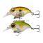 JOHNCOO Floating 7.1g Hard Body Crank Bait Diving Depth 1.3m Hard Lures Set Crank Bait