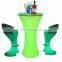 High Quality Modern Led Luminous Bar Table for Coffee Shop Night Club