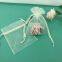 White Drawstring Pouch Christmas Wedding Voile Gift Bag