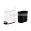High quality Foot Pedal Garbage Indoor Parks Medical Custom Kitchen Mini Bin Waste Home luxury trash can
