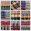 Large stock supply of various specifications of colored polyester cotton dyed plaid fabric