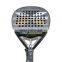 2023 18K Pro Tennis Padel Paddle Racket Diamond Shape EVA SOFT Padel Racket for Men Women Training Accessories