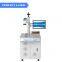 Perfect Laser China Suppiler 20W 30W 50W Horizontal PC Control CNC Metal Fiber Laser Engraver Marking Machine