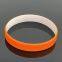 Factory Directly Soft Material Blank Color Coated Silicone Bracelets