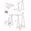 2016 Natural Wooden Clothes Hanger For Shirt
