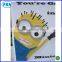 Minion handmade Greeting Card Kit Set of 3 cartoon, paper piecing silly, fun