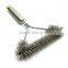 Top quality factory price stainless steel handle grill clean brush