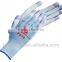 PU coated protective gloves cutting glass