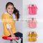 Exquisite embroidery girls over coat autumn kids coat cotton children coats