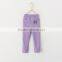 New Cute Baby Girl Clothes 2016 New Summer Girl Cream Color Pants Lovely Little Girl Cats Trousers Pencil Pants