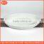baking plate ceramic big size oval egg shape porcelain baking pan, dinner roast ellipse plate,rastaurant buffet pan flower