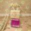 2015 new design mini 5ml hanging car perfume bottle