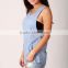 High Quality 100% Cotton sexy sleeveless tank top for women