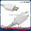 Supply Round Braided Cell Phone Charging Cable with LED Light