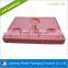 China suppliers luxury flocking cosmetic packaging disposable cosmetic tray