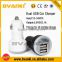 Quick Charge USB Car Charger 2 Port USB 2.1A Car Charger with LED Light for All USB Charger Devices