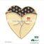 customized cap shaped enamel lapel pin