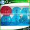 2016 Hot selling funny and durable inflatable belly soccer bump ball bubble suit