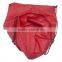 promotional customed Red cotton drawstring pouches for wholesaler