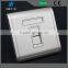 RJ45 Network Wall Plates/ /CAT6 network module faceplate