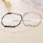 Newly Quality Fashion Best Friends Gift Bracelet Black Gold Silver Plated Fine Jewelery