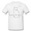 New USA Fashion men's and women's Loose short Sleeve Cotton Casual Shirt Tops T-shirt
