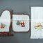 3pcs Kitchen Set pot holder oven mitt and kitchen towel