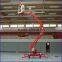 16m hydraulic mini arm boom lift platform rental