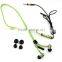 2015 Top quality cheap SM-SK526 zipper earphone for promotional