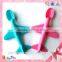 2015 New Product Colorful Airplane Shape Plastic Baby Spoon