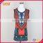 China supplier in bulk dashiki vest top, ladies african ethnic tank top, latest women dashiki top