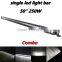 Single Row 50" 250W 5W Cre-e LED Combo High Performance LED Light Bar 4x4 Off Road Jee-p SUV ATV Truck Car Boat